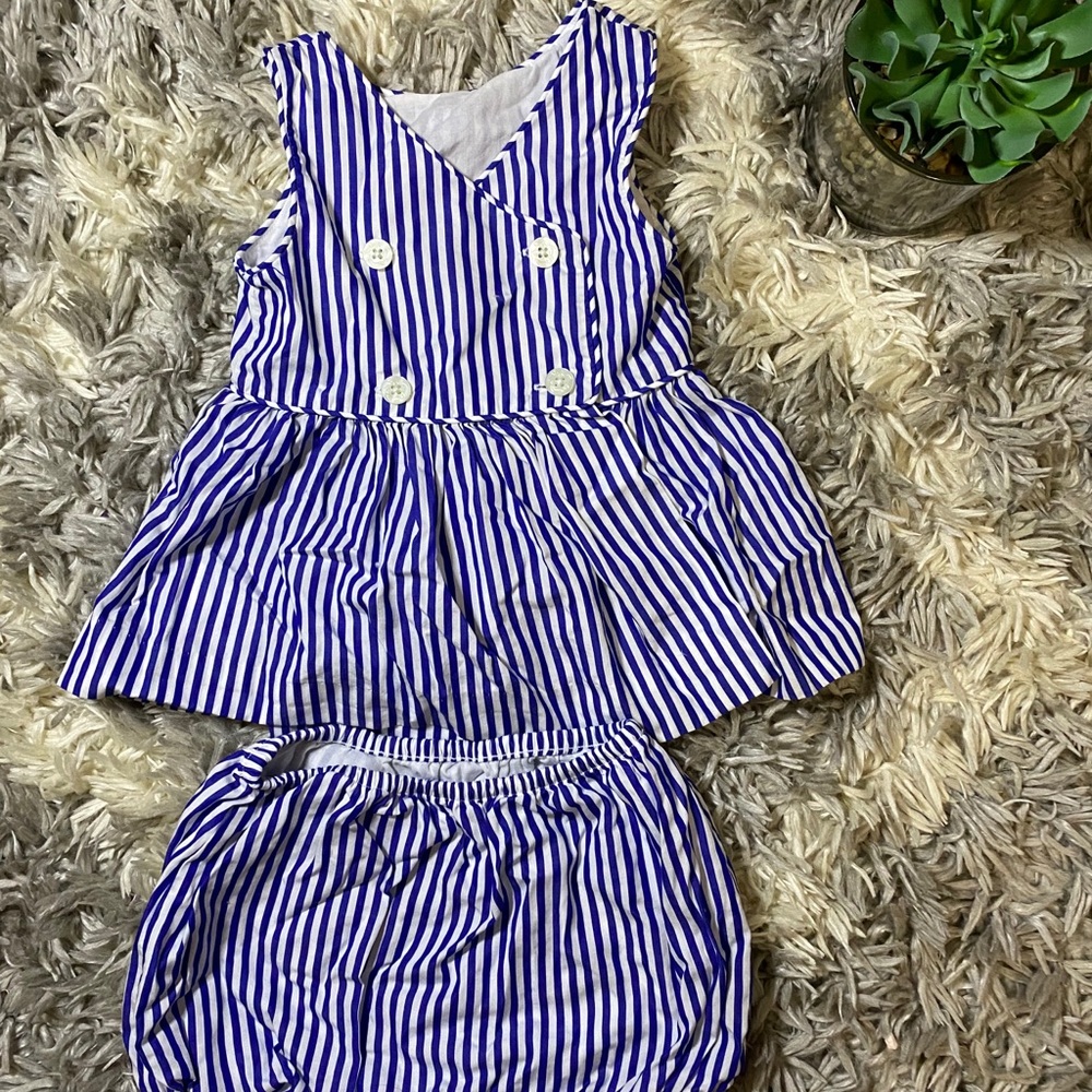 Ralph Lauren 2 piece outfit for baby girl size 12m
